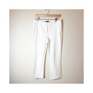 Theory Cotton white pants size 6